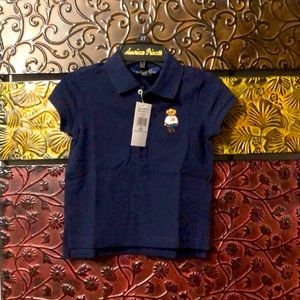 New Ralph Lauren Girls Polo Shirt